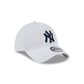 New York Yankees White 9TWENTY Adjustable Hat