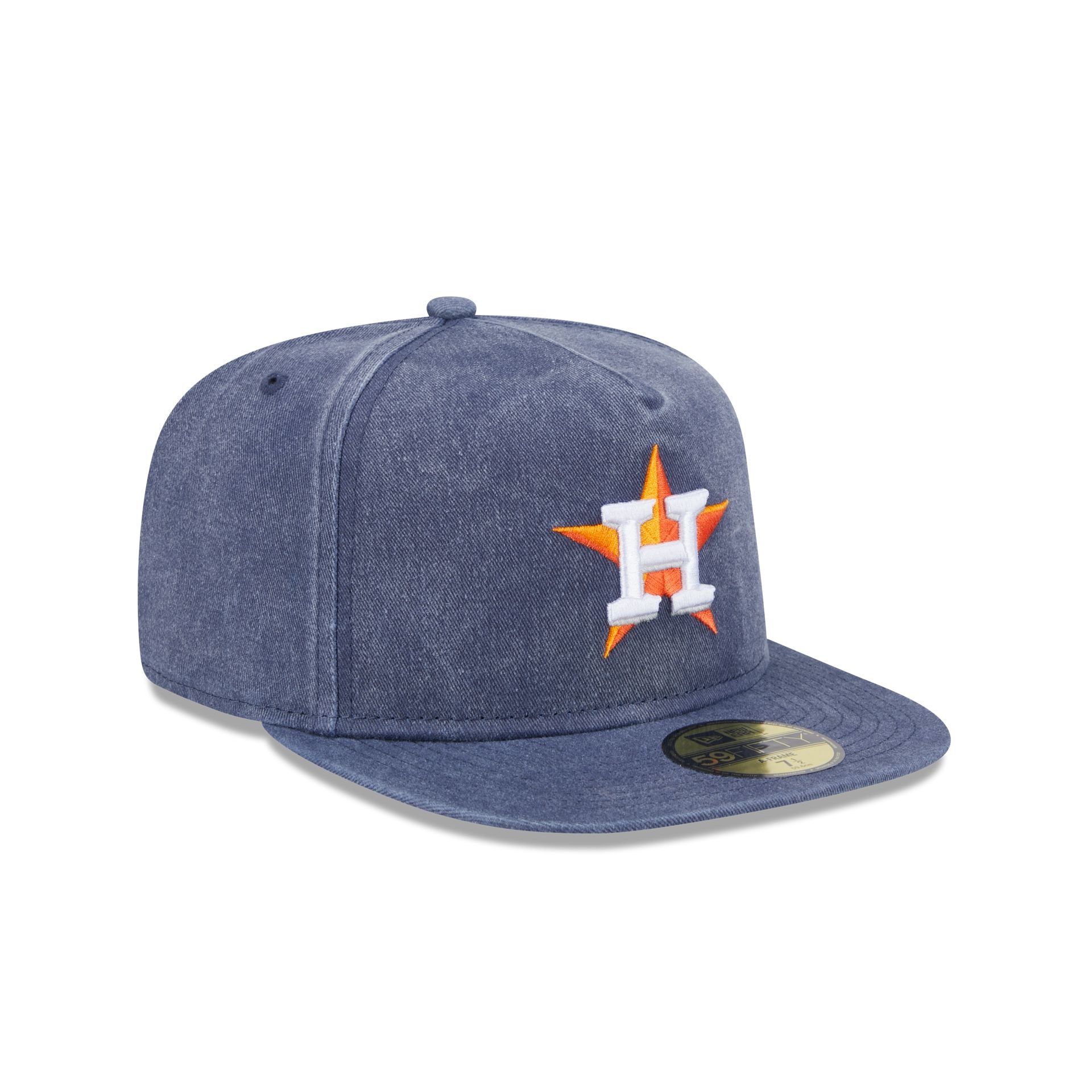 Houston Astros Pigment Dye 59FIFTY A-Frame Fitted Hat