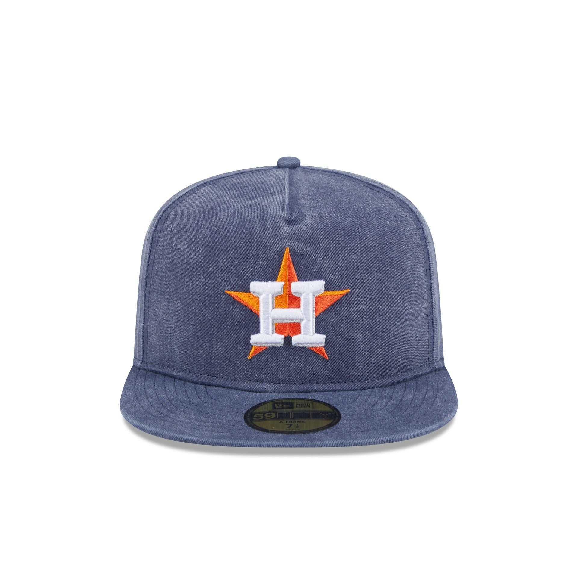 Houston Astros Pigment Dye 59FIFTY A-Frame Fitted Hat