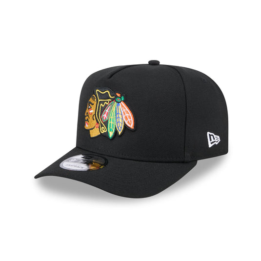 Chicago Blackhawks Team 9FIFTY A-Frame Snapback Hat - New Era Cap