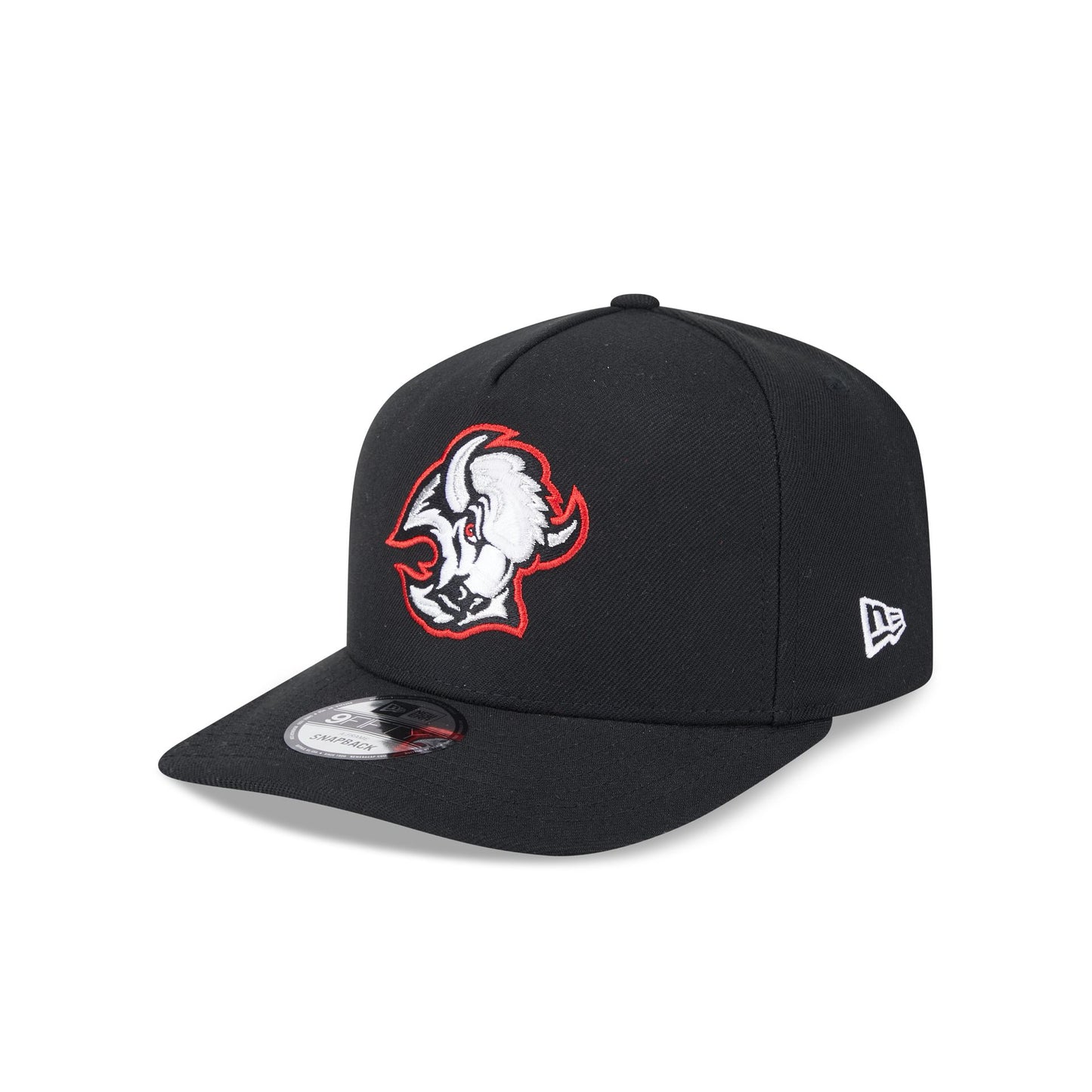 New Era Buffalo Sabres Black Classic 9Fifty A Frame Snapback Hat
