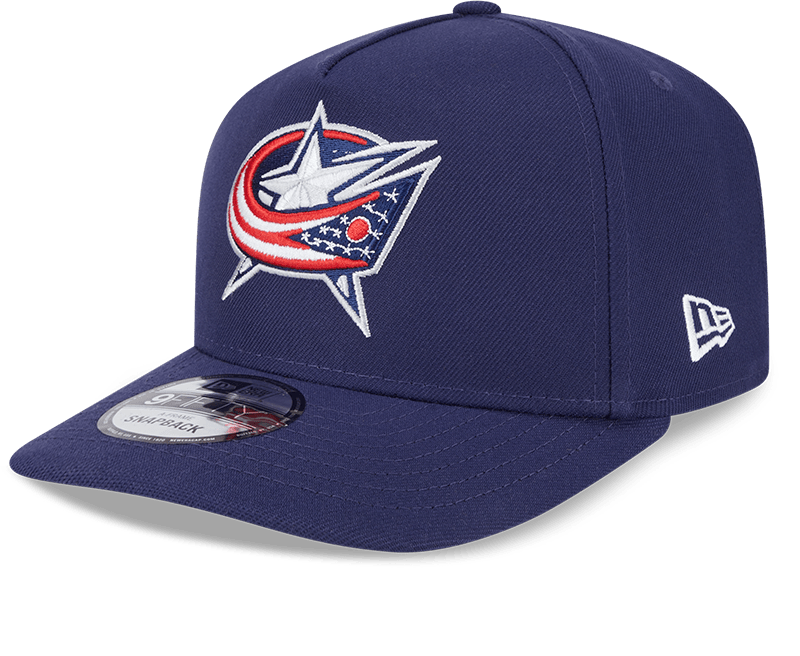 Columbus Blue Jackets Team 9FIFTY A-Frame Snapback Hat