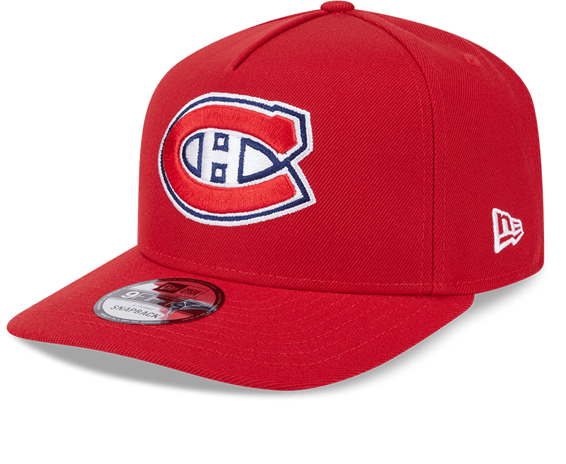 Montreal Canadiens Team 9FIFTY A-Frame Snapback Hat