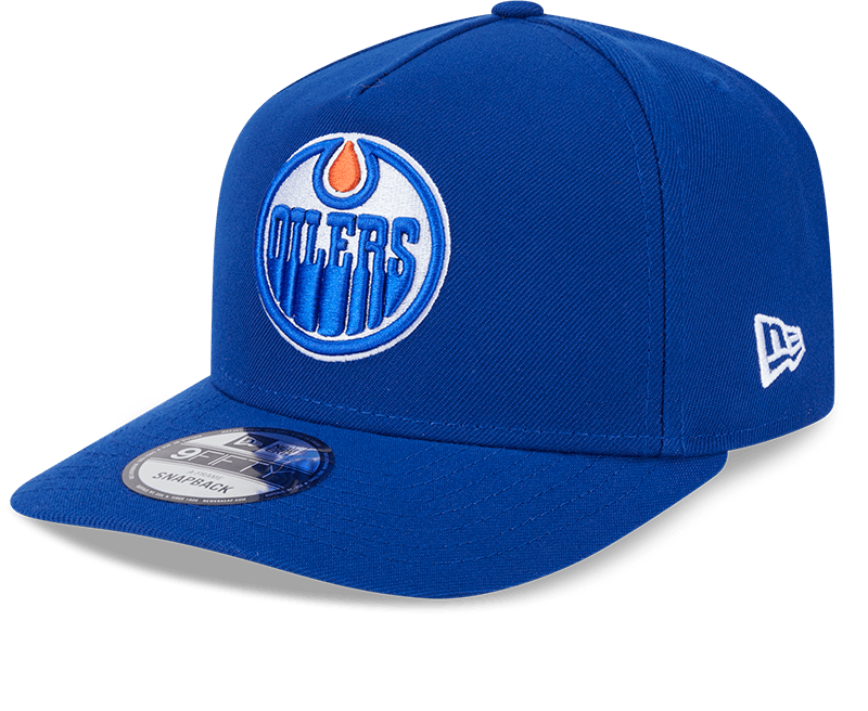Edmonton Oilers Team 9FIFTY A-Frame Snapback Hat
