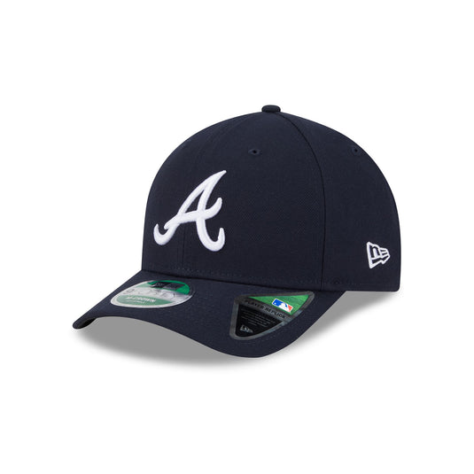 Atlanta Braves Road Authentic Collection 9FORTY M-Crown Snapback Hat - New Era Cap
