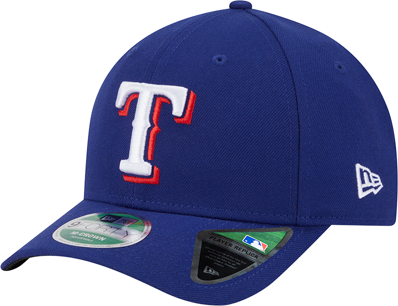 Texas Rangers Game Authentic Collection 9FORTY M-Crown Snapback Hat