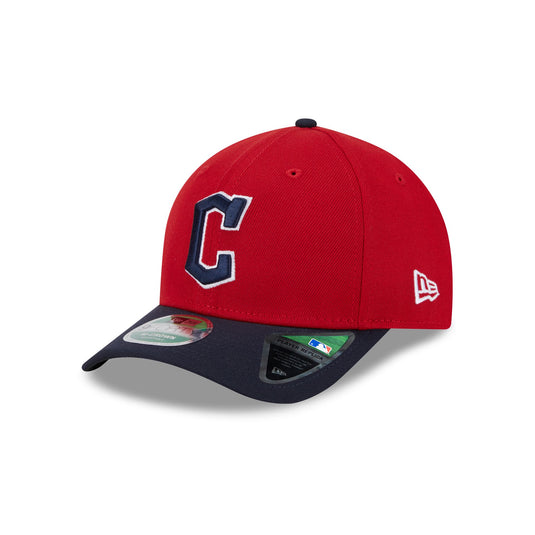 Cleveland Guardians Home Authentic Collection 9FORTY M-Crown Snapback Hat - New Era Cap