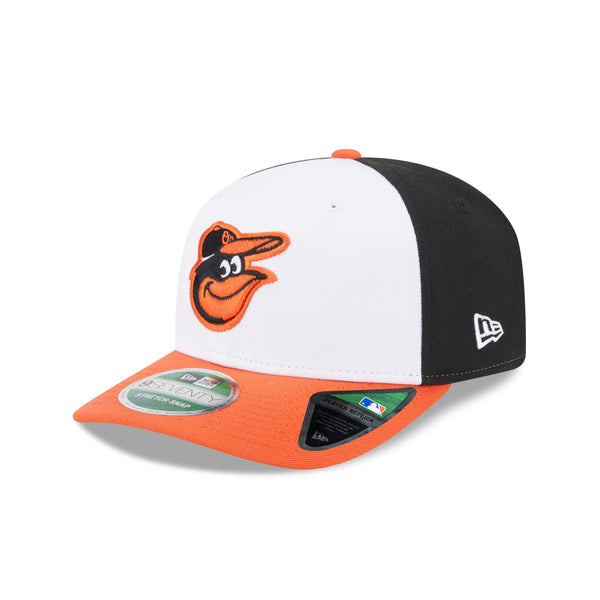 Baltimore Orioles Home Authentic Collection 9SEVENTY Stretch-Snap