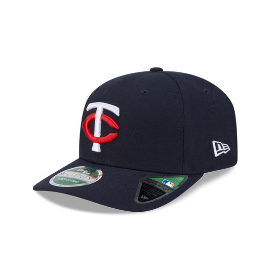 Minnesota Twins Home Authentic Collection 9SEVENTY Stretch-Snap Hat - New Era Cap