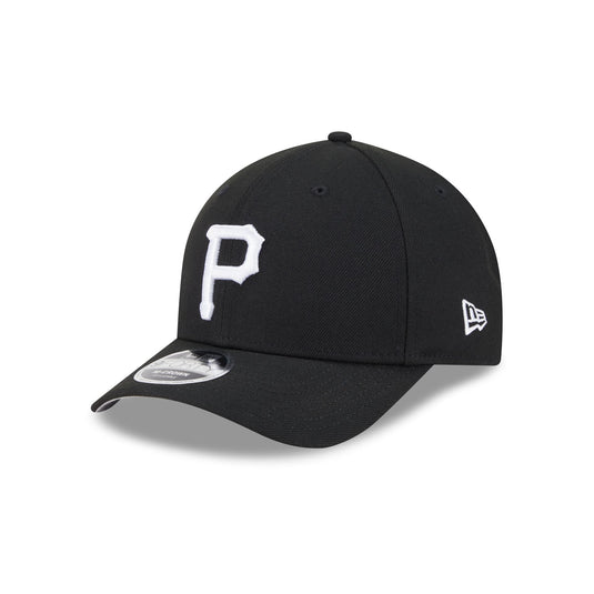Pittsburgh Pirates Black Authentic Collection 9FORTY M-Crown Snapback Hat - New Era Cap