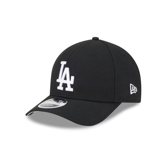 Los Angeles Dodgers Black Authentic Collection 9FORTY M-Crown Snapback Hat - New Era Cap