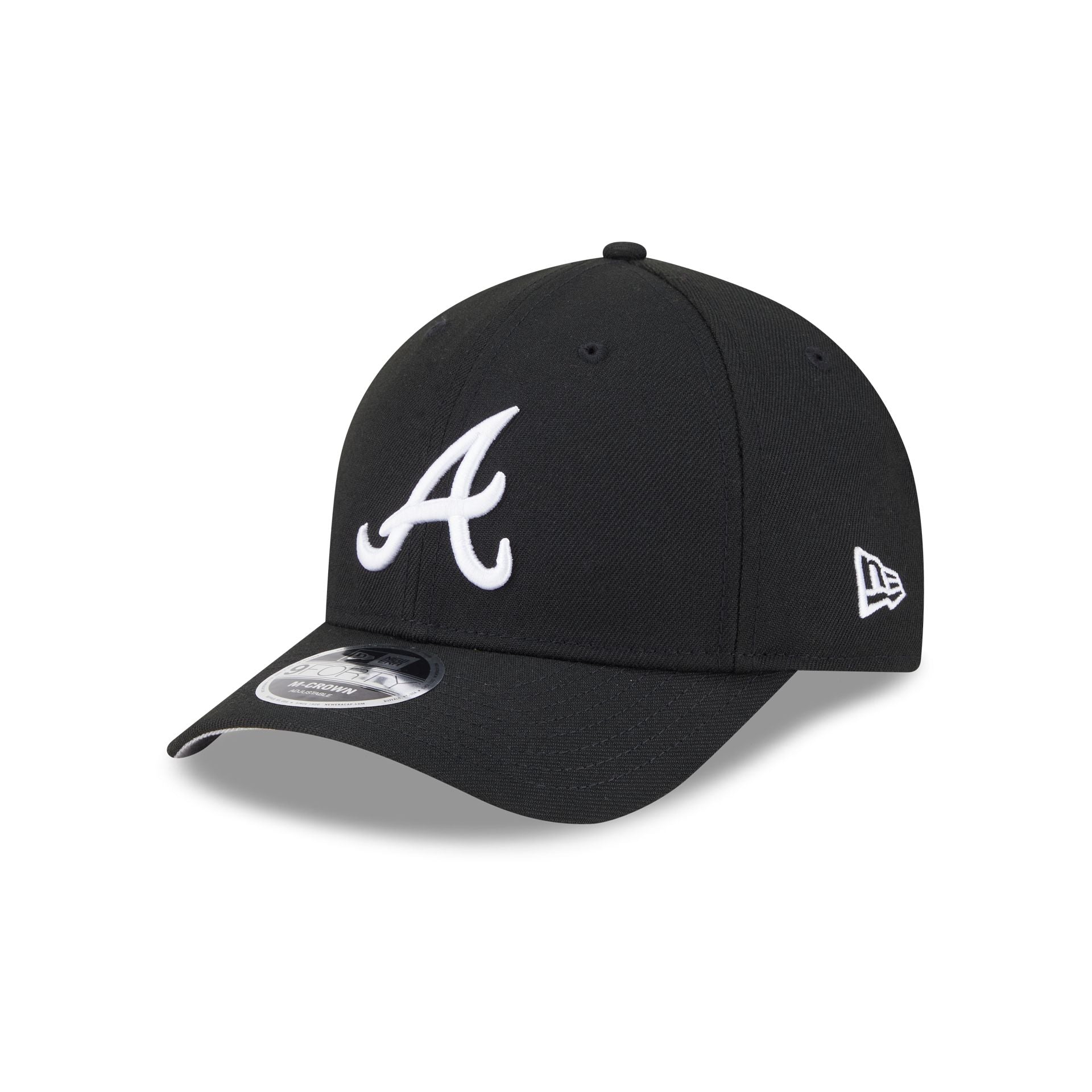 Atlanta Braves Black Authentic Collection 9FORTY M-Crown Snapback