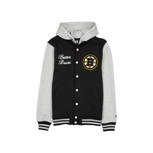 Boston Bruins Throwback Prep Jacket - New Era Cap