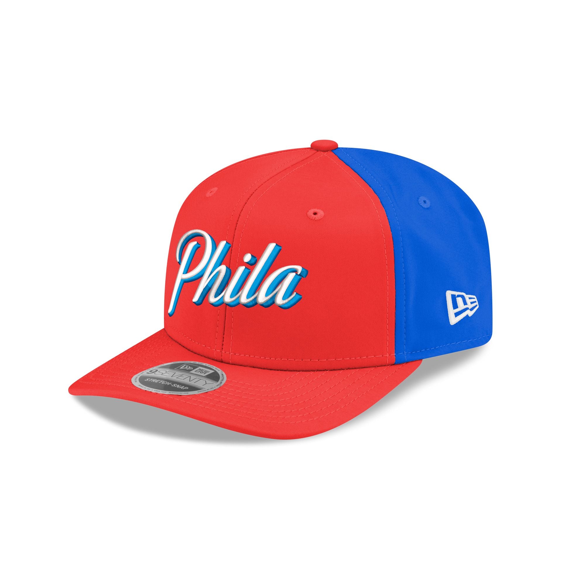 Philadelphia 76ers 2025 Statement Edition 9SEVENTY Stretch-Snap Hat