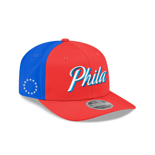Philadelphia 76ers 2025 Statement Edition 9SEVENTY Stretch-Snap Hat - New Era Cap