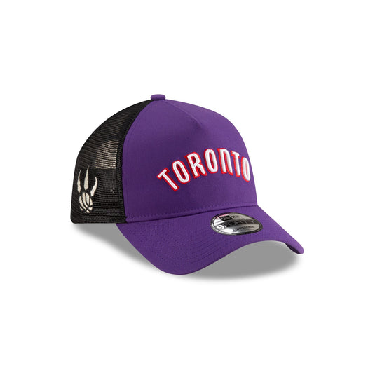 Toronto Raptors Classic Edition 9FORTY A-Frame Trucker Hat - New Era Cap