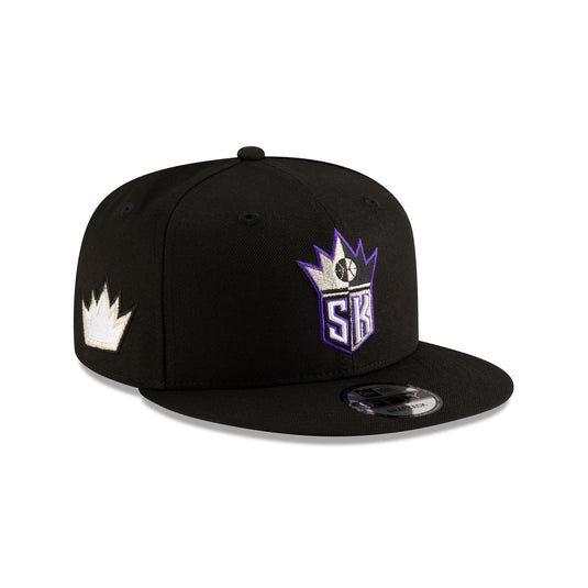 Sacramento Kings Classic Edition Black 9FIFTY Snapback Hat - New Era Cap