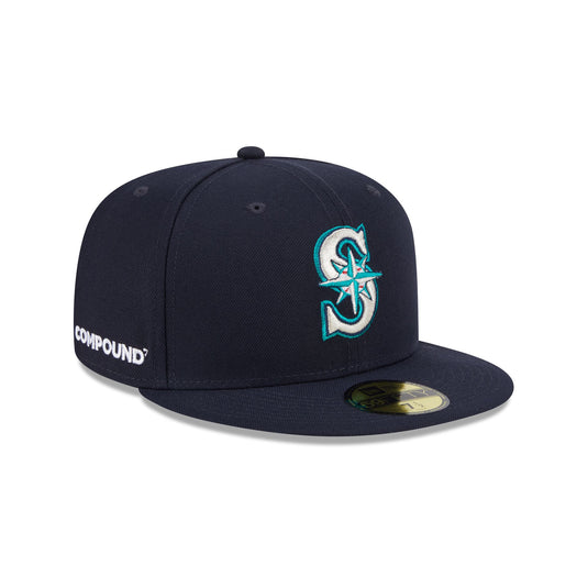 Compound x Seattle Mariners 59FIFTY Fitted Hat - New Era Cap