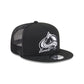 Colorado Avalanche Black 9FIFTY Trucker Hat