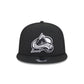 Colorado Avalanche Black 9FIFTY Trucker Hat