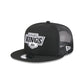 Los Angeles Kings Black 9FIFTY Trucker Hat