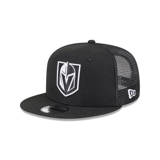 Vegas Golden Knights Black 9FIFTY Trucker Hat - New Era Cap