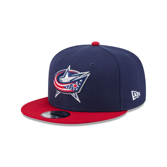 Columbus Blue Jackets Red Visor 9FIFTY Snapback Hat - New Era Cap