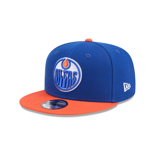 Edmonton Oilers Orange Visor 9FIFTY Snapback Hat - New Era Cap