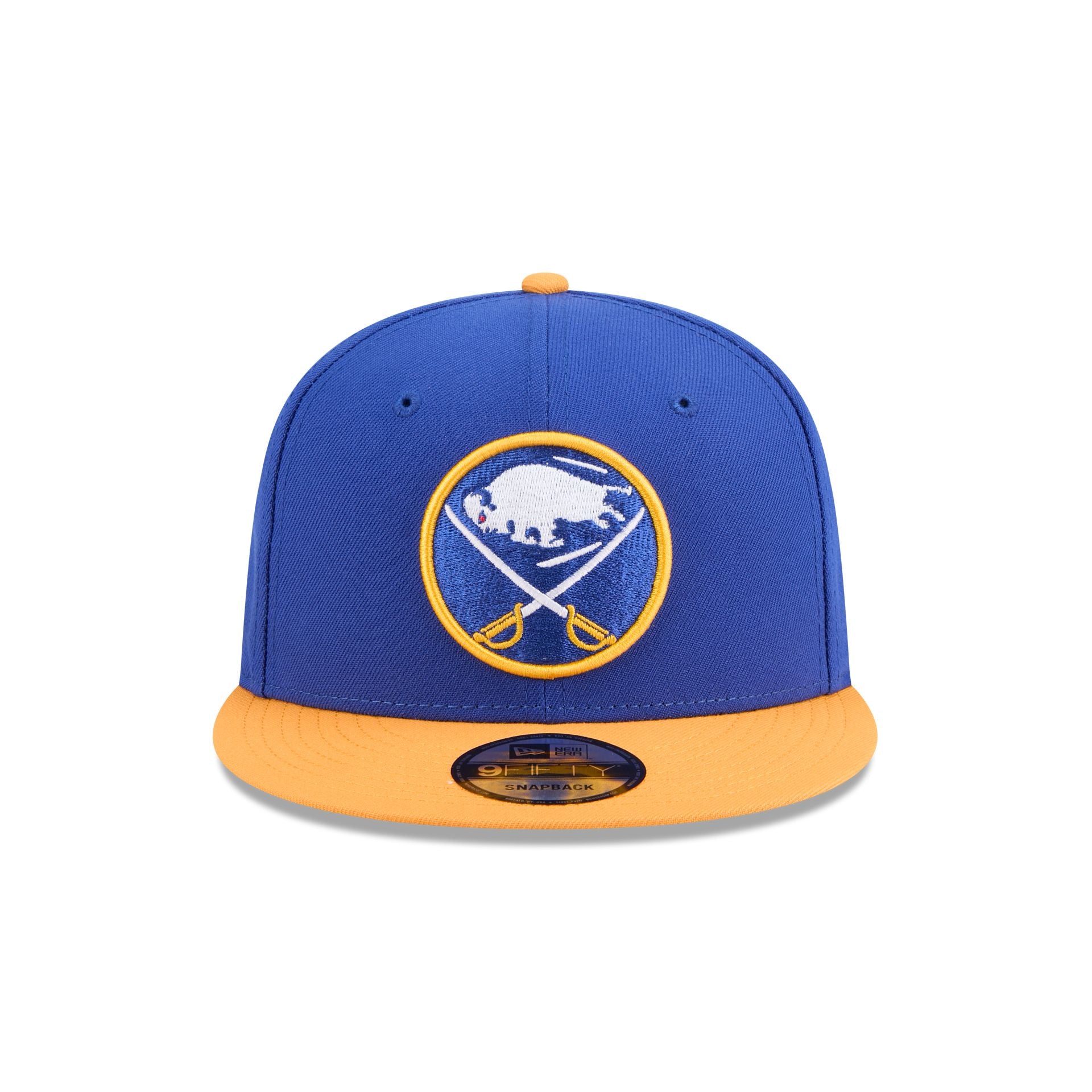 Buffalo Sabres Yellow Visor 9FIFTY Snapback Hat