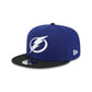 Tampa Bay Lightning Black Visor 9FIFTY Snapback Hat