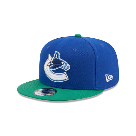 Vancouver Canucks Green Visor 9FIFTY Snapback Hat - New Era Cap