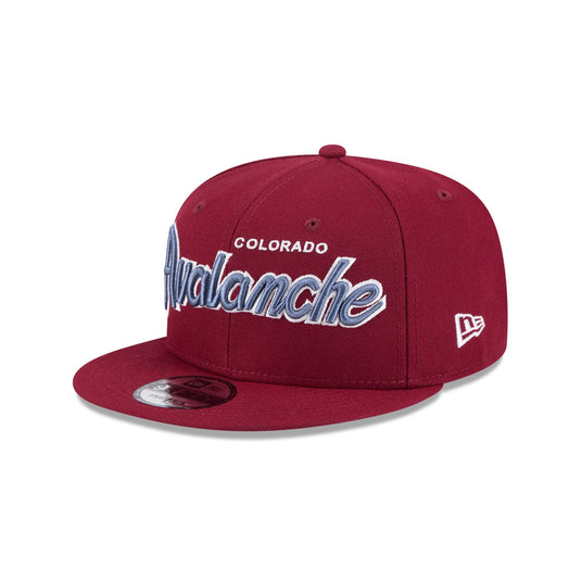 Colorado Avalanche Script 9FIFTY Snapback Hat - New Era Cap