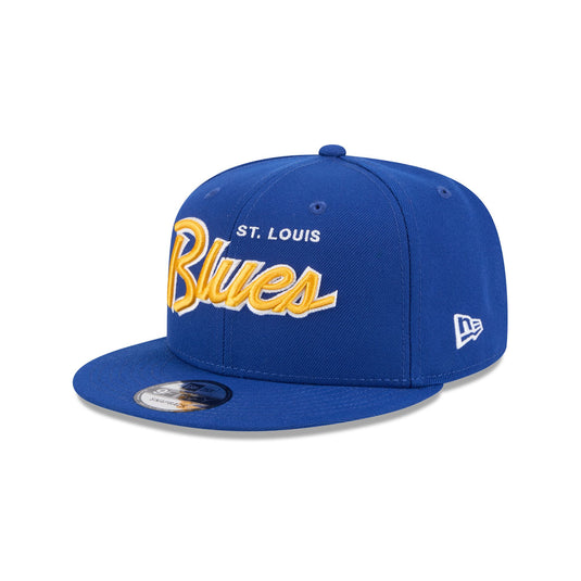 St. Louis Blues Script 9FIFTY Snapback Hat - New Era Cap