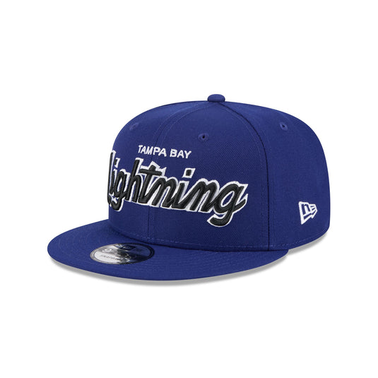 Tampa Bay Lightning Script 9FIFTY Snapback Hat - New Era Cap