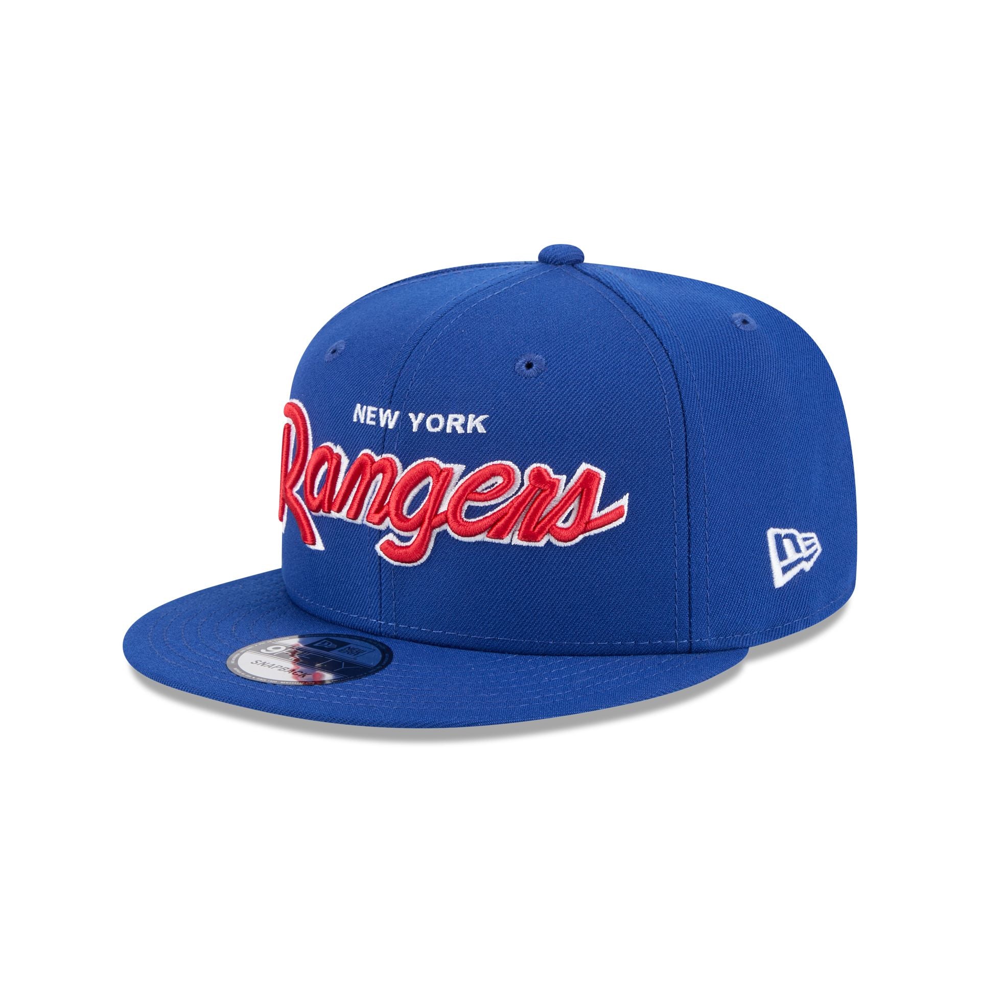 New York Rangers Script 9FIFTY Snapback Hat – New Era Cap