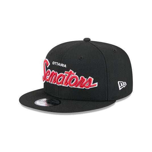 Ottawa Senators Script 9FIFTY Snapback Hat - New Era Cap