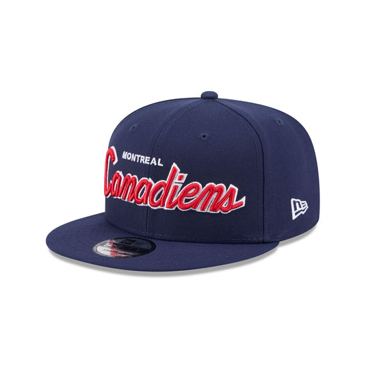 Montreal Canadiens Script 9FIFTY Snapback Hat - New Era Cap