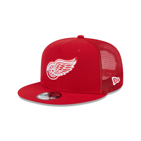 Detroit Red Wings Team Tag 9FIFTY Trucker Hat - New Era Cap