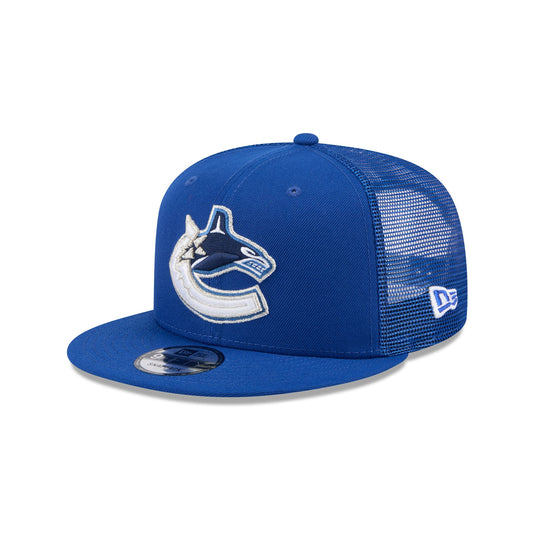 Vancouver Canucks Team Tag 9FIFTY Trucker Hat - New Era Cap