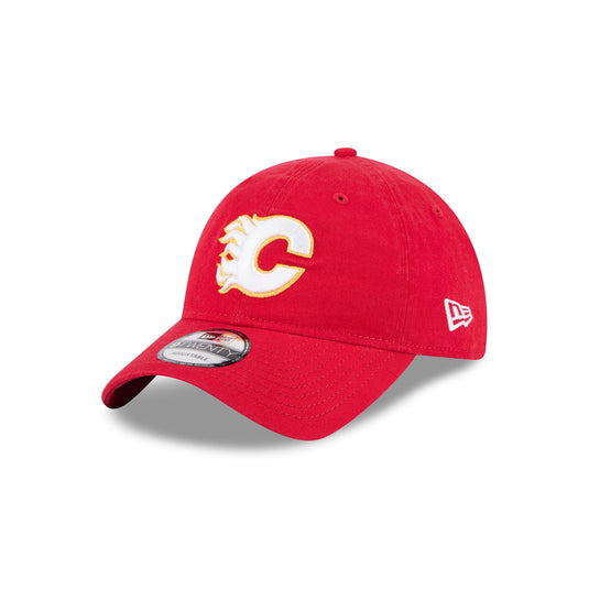 Calgary Flames Team Tag 9TWENTY Adjustable Hat - New Era Cap