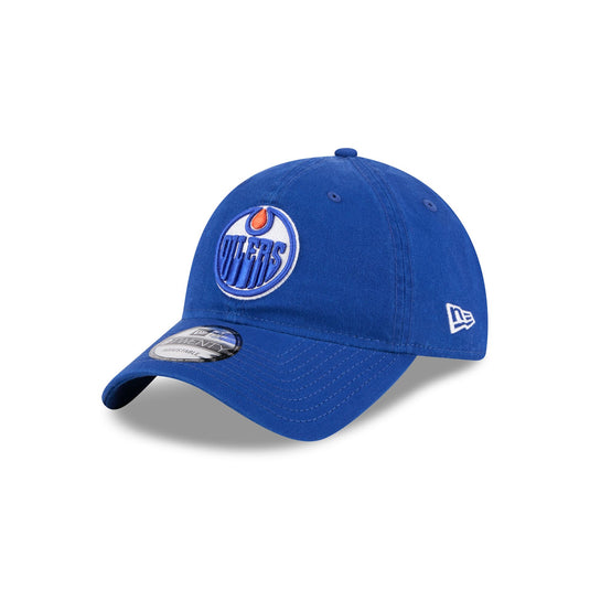 Edmonton Oilers Team Tag 9TWENTY Adjustable Hat - New Era Cap
