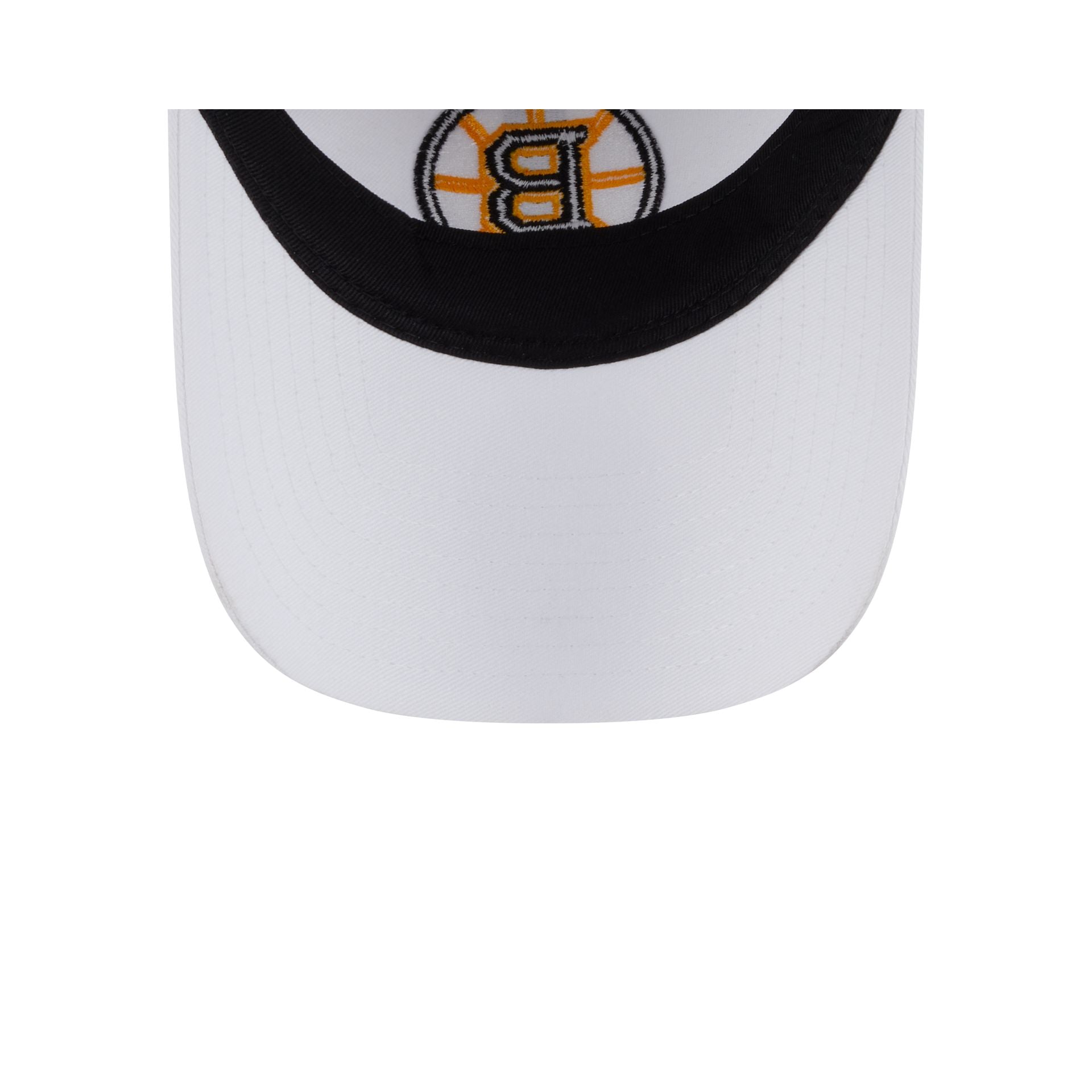 Boston Bruins White 9TWENTY Adjustable Hat