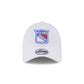 New York Rangers White 9TWENTY Adjustable Hat