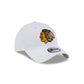 Chicago Blackhawks White 9TWENTY Adjustable Hat