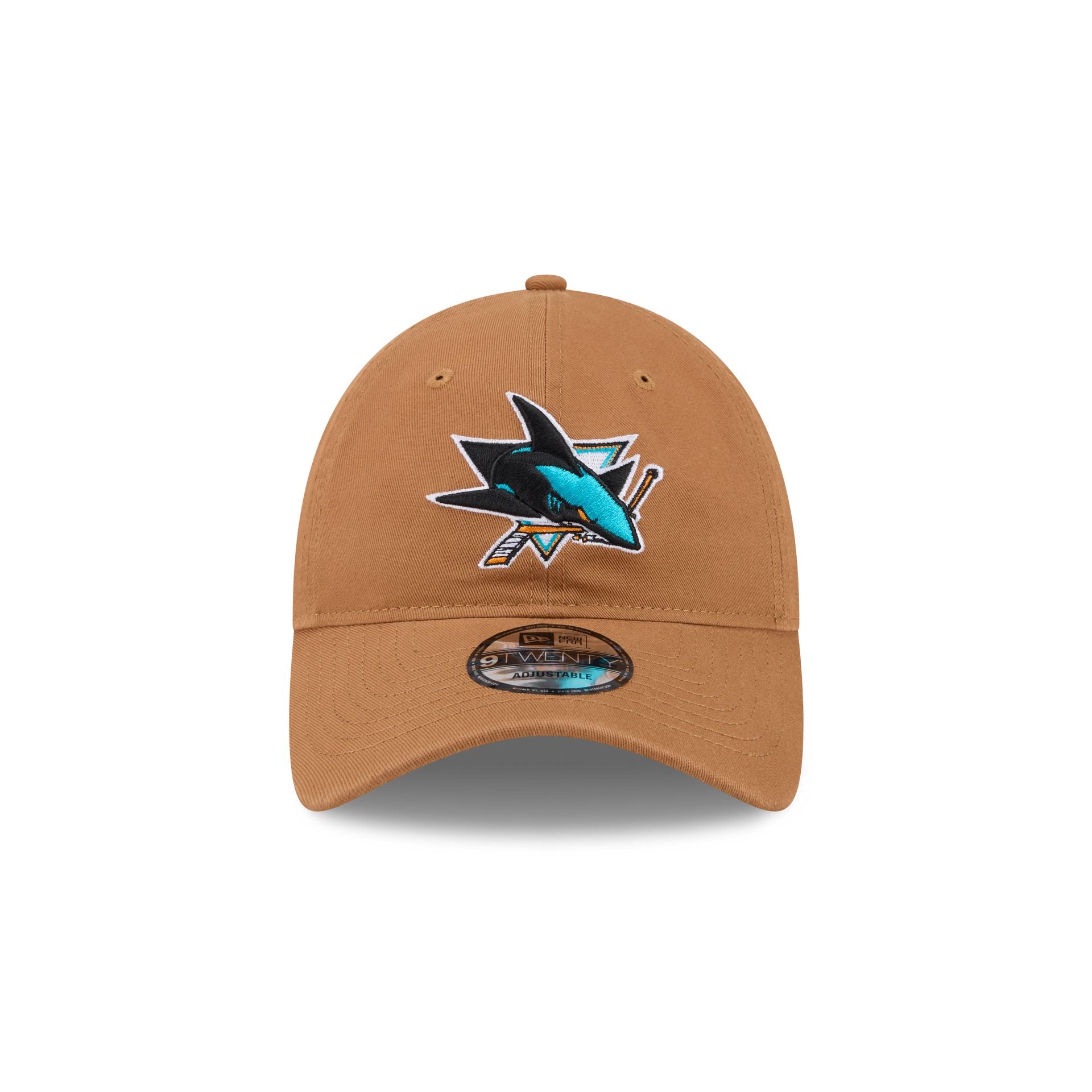 San Jose Sharks Light Bronze 9TWENTY Adjustable Hat