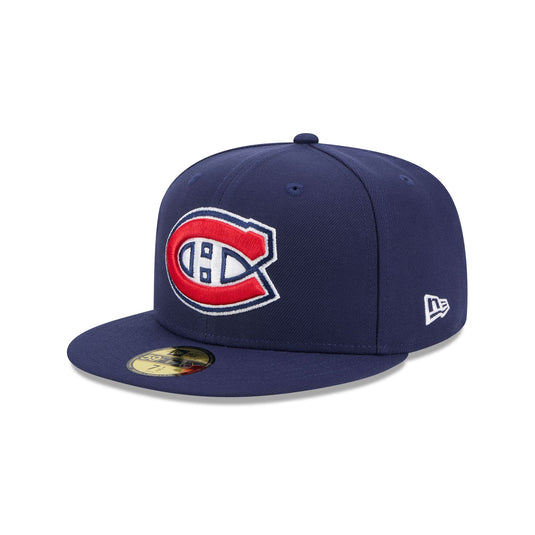 Montreal Canadiens Rear Wordmark 59FIFTY Fitted Hat - New Era Cap