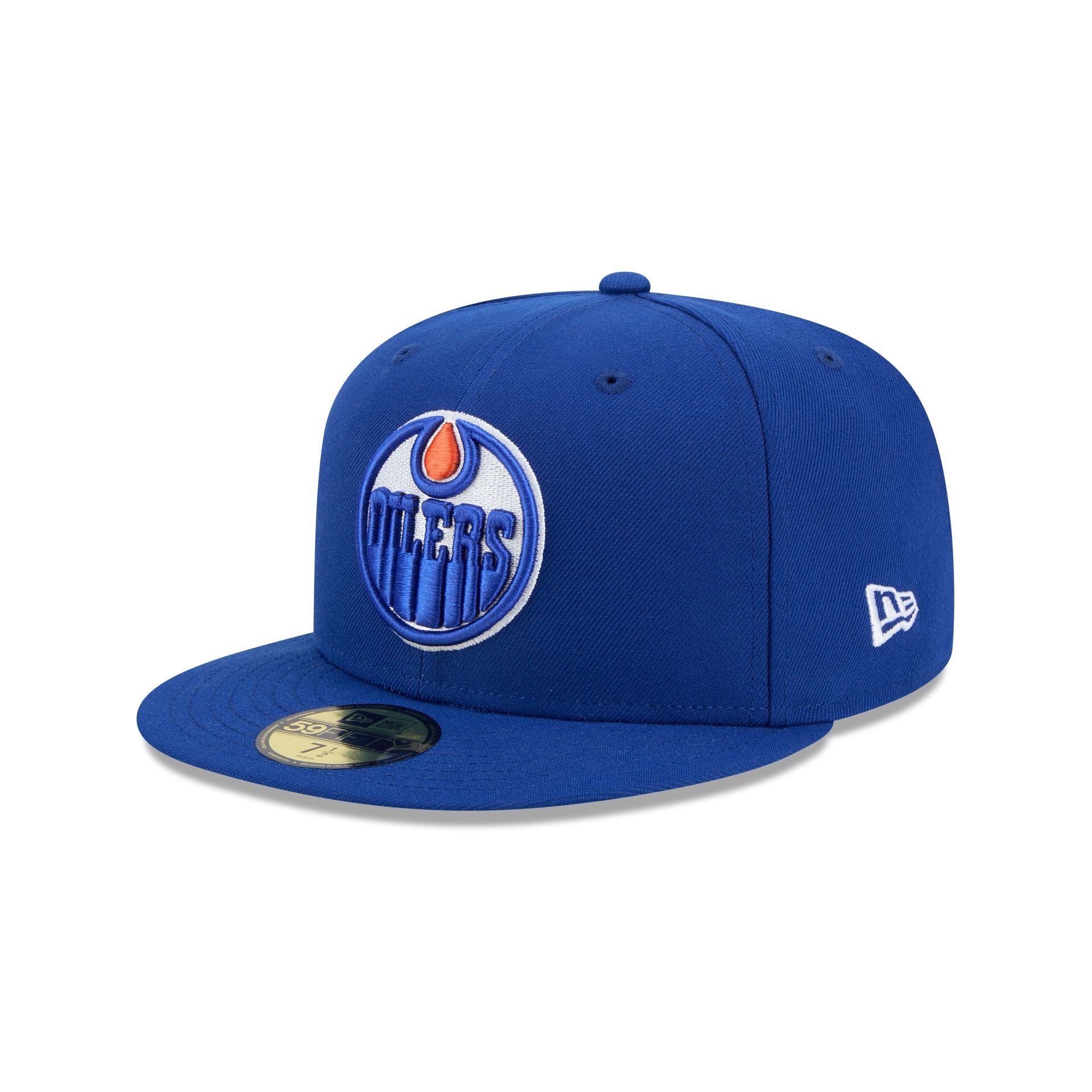 Edmonton Oilers Rear Wordmark 59FIFTY Fitted Hat – New Era Cap