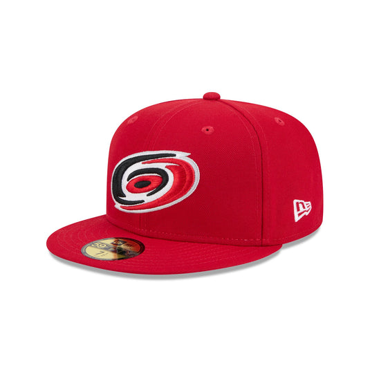 Carolina Hurricanes Rear Wordmark 59FIFTY Fitted Hat - New Era Cap