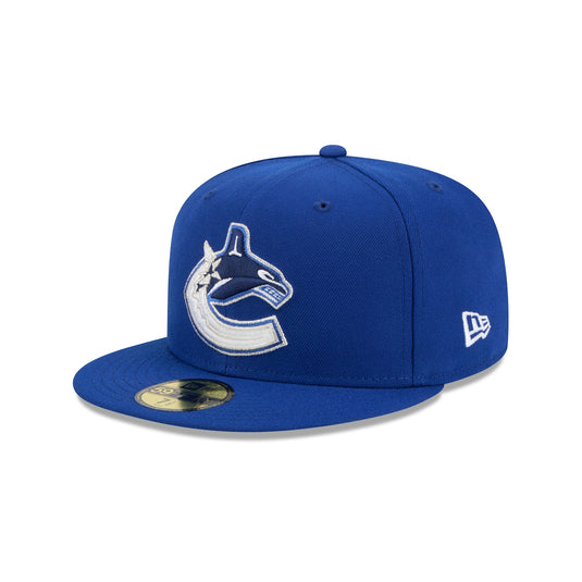 Vancouver Canucks Rear Wordmark 59FIFTY Fitted Hat - New Era Cap