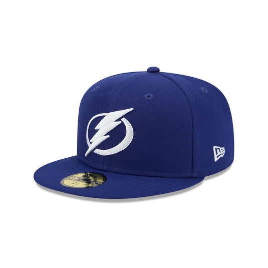 Tampa Bay Lightning Rear Wordmark 59FIFTY Fitted Hat - New Era Cap